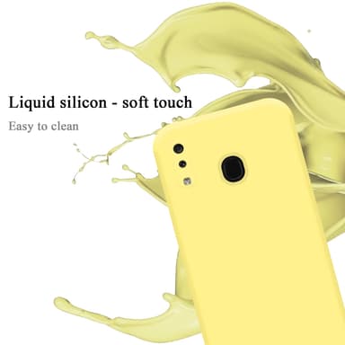 Samsung Galaxy A20 / A30 / M10s Skal Fodral Case (Gul)