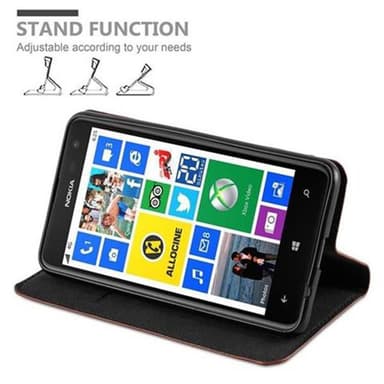 Nokia Lumia 625 Skal Fodral Case (Brun)