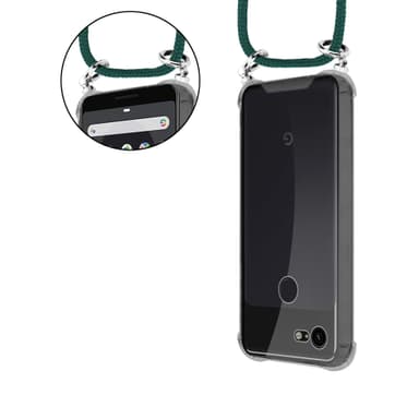 Skal Google PIXEL 3 Fodral Kedja (Grön)