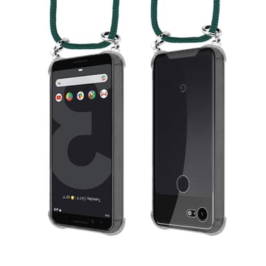 Skal Google PIXEL 3 Fodral Kedja (Grön)