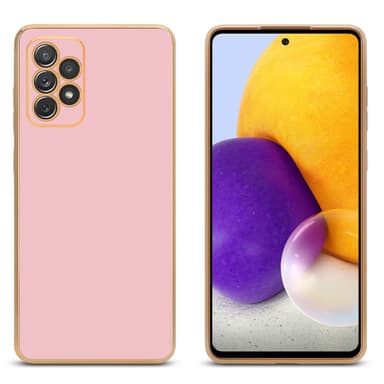 Samsung Galaxy A72 4G / 5G Skal Fodral Case (Rosa)