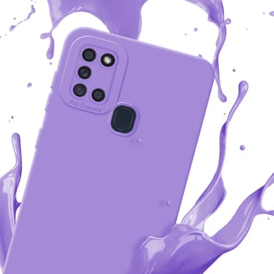 Samsung Galaxy A21s Skal Fodral Case (Lila)