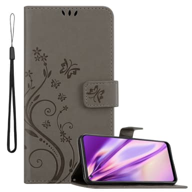 Oppo FIND X5 LITE / Reno7 5G Plånboksfodral Skal (Grå)