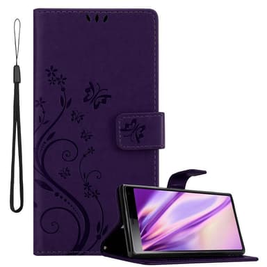 Sony Xperia 10 / Xperia XA3 Plånboksfodral Skal (Lila)