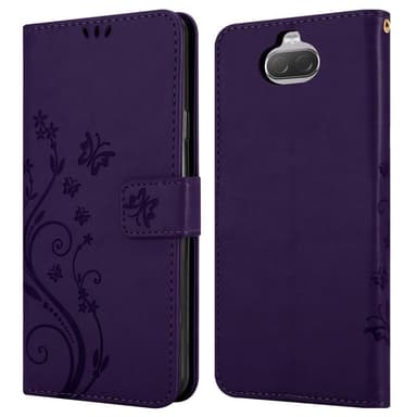 Sony Xperia 10 / Xperia XA3 Plånboksfodral Skal (Lila)