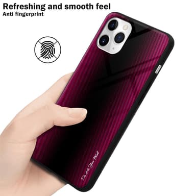 iPhone 11 PRO MAX Skal Fodral Case (Rosa)
