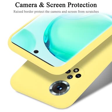 Honor 50 / Huawei NOVA 9 Skal Fodral Case (Gul)