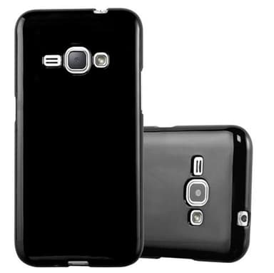 Samsung Galaxy J1 2015 Skal Fodral Case (Svart)