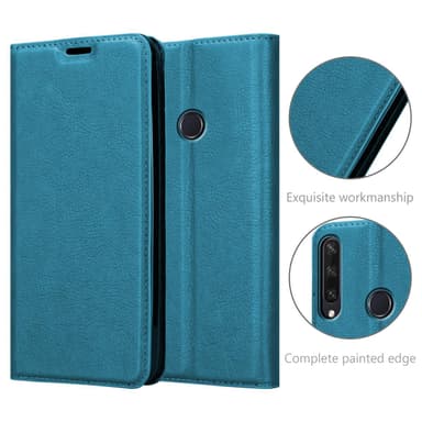 Huawei Y6P Skal Fodral Case (Turkos)