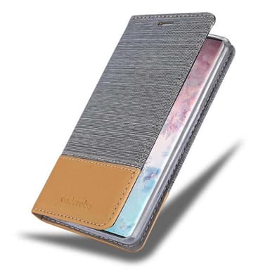 Samsung Galaxy NOTE 10 PLUS Plånboksfodral Skal (Grå)