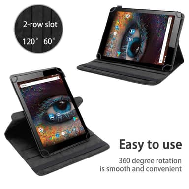 Odys Falcon 10 PLUS Skal Fodral Case (Svart)