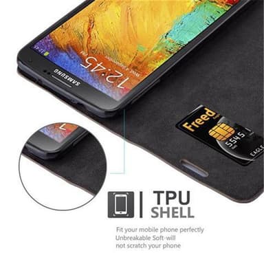 Samsung Galaxy NOTE 3 NEO Skal Fodral Case (Brun)