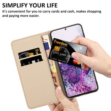 Samsung Galaxy S20 Plånboksfodral Skal (Blå)