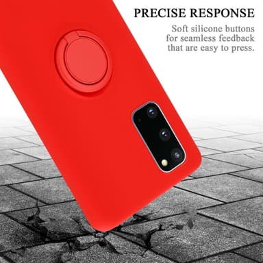Skal Samsung Galaxy S20 Fodral Case (Röd)