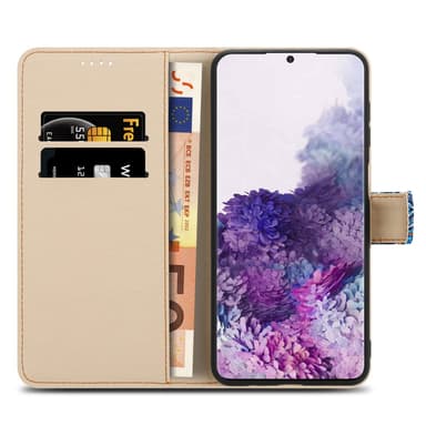 Samsung Galaxy S20 Plånboksfodral Skal (Blå)