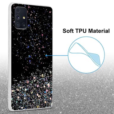 Samsung Galaxy M31s Skal Fodral Case (Svart)