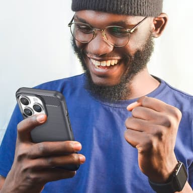 iPhone 14 PRO Skal Fodral Case (Grå)