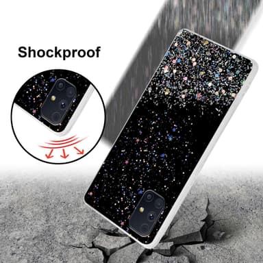 Samsung Galaxy M31s Skal Fodral Case (Svart)