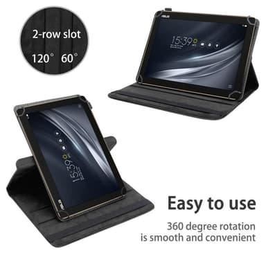 Asus ZenPad 10 (10.1 tum) Skal Fodral Case (Svart)