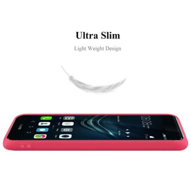 Skal Huawei P9 Fodral Case (Röd)