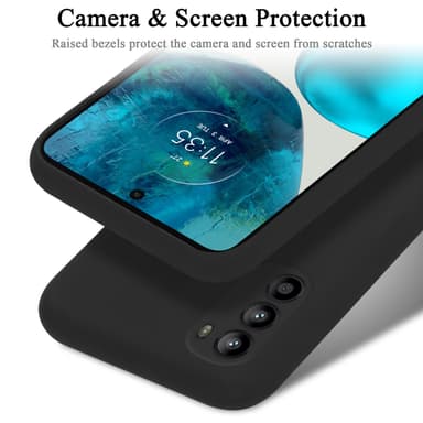 Motorola MOTO G52 4G / G82 5G Skal Fodral Case (Svart)
