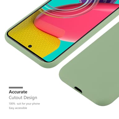 Skal Samsung Galaxy M53 5G Fodral Case (Grön)