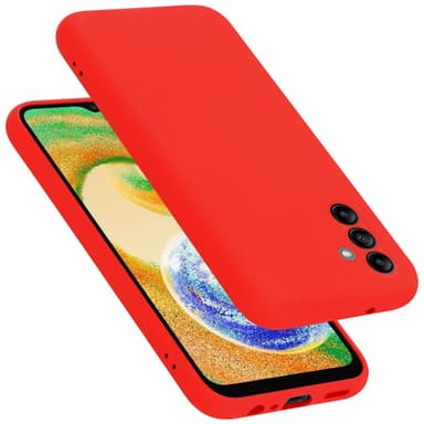 Samsung Galaxy A04s Skal Fodral Case (Röd)