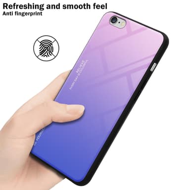 iPhone 6 / 6S Skal Fodral Case (Svart)