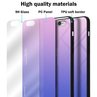 iPhone 6 / 6S Skal Fodral Case (Svart)