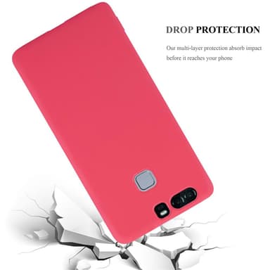 Skal Huawei P9 Fodral Case (Röd)