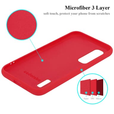 Oppo FIND X2 PRO Skal Fodral Case (Röd)