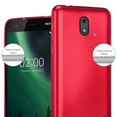 Skal Nokia 2 2017 Fodral Case (Röd)