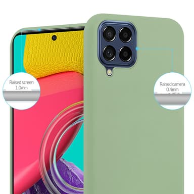Skal Samsung Galaxy M53 5G Fodral Case (Grön)