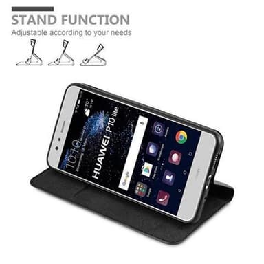 Huawei P10 LITE Skal Fodral Case (Svart)