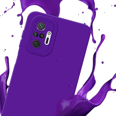Xiaomi RedMi NOTE 10 PRO Skal Fodral Case (Lila)