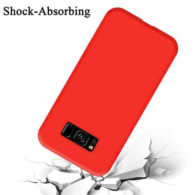 Samsung Galaxy S8 PLUS Skal Fodral Case (Röd)