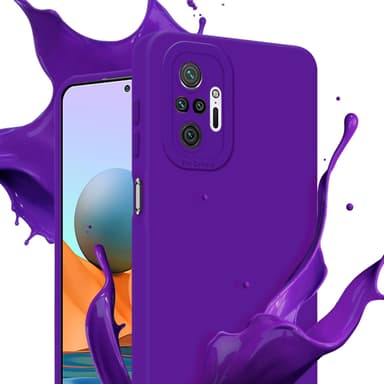 Xiaomi RedMi NOTE 10 PRO Skal Fodral Case (Lila)