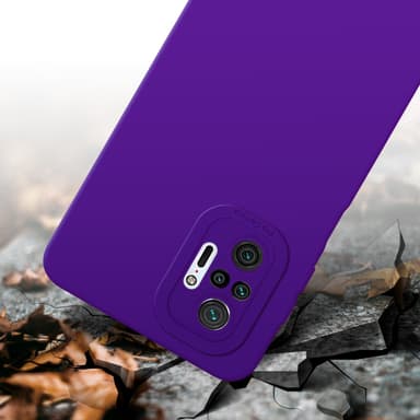 Xiaomi RedMi NOTE 10 PRO Skal Fodral Case (Lila)
