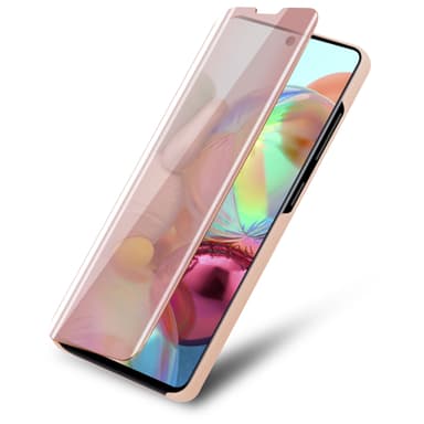 Samsung Galaxy A71 4G Plånboksfodral Skal (Rosa)
