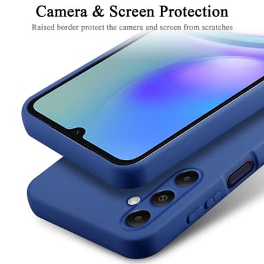 Samsung Galaxy A05s Skal Fodral Case (Blå)