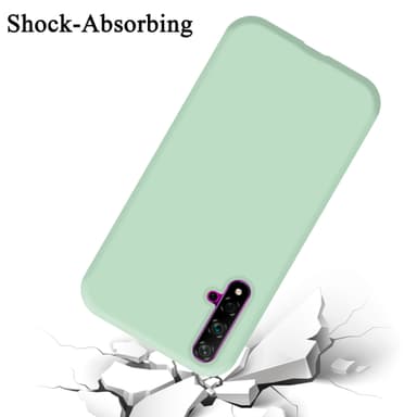 Honor 20 / 20S / Huawei NOVA 5T Skal Fodral Case (Grön)