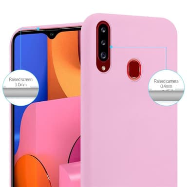 Skal Samsung Galaxy A20s Fodral Case (Rosa)