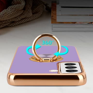 Samsung Galaxy S22 PLUS Skal Fodral Case (Lila)