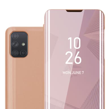 Samsung Galaxy A71 4G Plånboksfodral Skal (Rosa)
