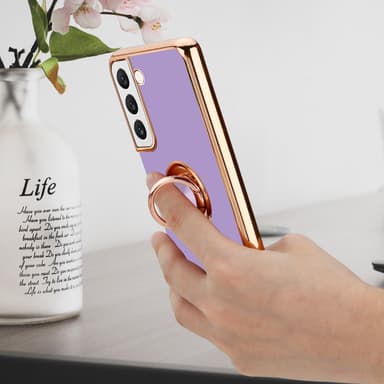 Samsung Galaxy S22 PLUS Skal Fodral Case (Lila)