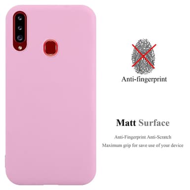 Skal Samsung Galaxy A20s Fodral Case (Rosa)
