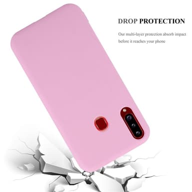 Skal Samsung Galaxy A20s Fodral Case (Rosa)
