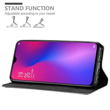 Oppo R17 Skal Fodral Case (Brun)