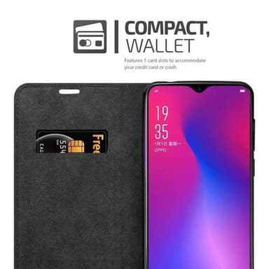 Oppo R17 Skal Fodral Case (Brun)