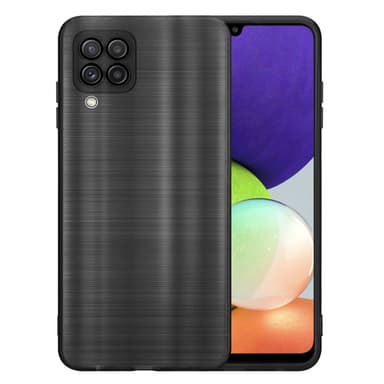 Samsung Galaxy A22 4G Skal Fodral Case (Svwart)